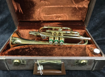 Olds Ambassador Cornet in Gold Lacquer, Serial #84707 Fully Serviced